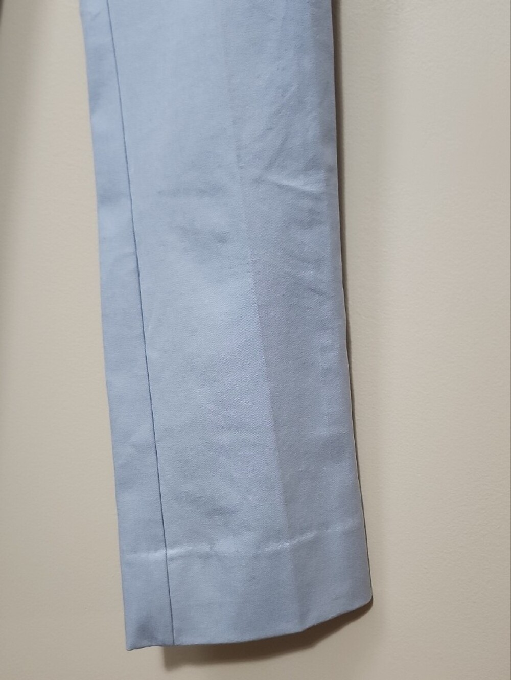 Derek Lam 10 Crosby Robertson Crop Flare Sailor Pants Powder Blue Gold Button 2 - Picture 6 of 13